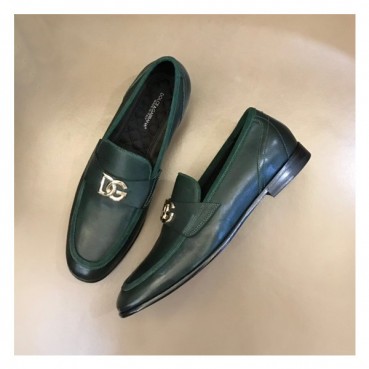 돌체앤가바나 남성 그린 로퍼 - Dolce&Gabbana Mens Green Loafer 