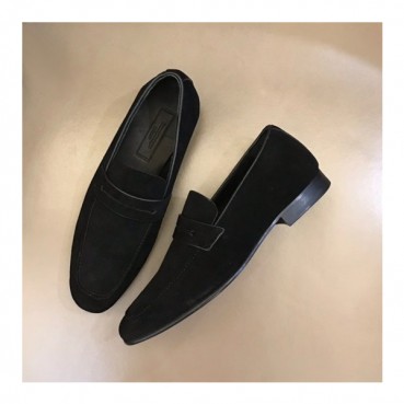 에르메네질도 제냐 남성 블랙 로퍼 - Ermenegildo Zegna Mens Black Loafer 