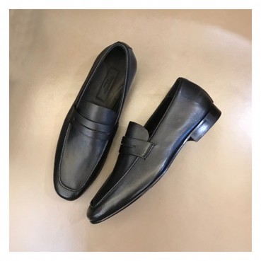 에르메네질도 제냐 남성 블랙 로퍼 - Ermenegildo Zegna Mens Black Loafer 
