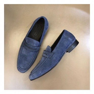 에르메네질도 제냐 남성 블루 로퍼 - Ermenegildo Zegna Mens Blue Loafer 