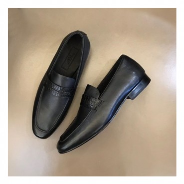 에르메네질도 제냐 남성 블랙 로퍼 - Ermenegildo Zegna Mens Black Loafer 