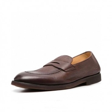 브루넬로쿠치넬리 남성 브라운 로퍼 - Brunello Cucinelli Mens Brown Loafer 