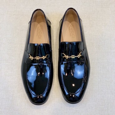 구찌 남성 이니셜 블랙 로퍼 - Gucci Mens Black Loafer 