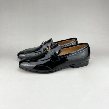 구찌 남성 이니셜 블랙 로퍼 - Gucci Mens Black Loafer 
