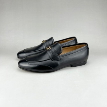 구찌 남성 이니셜 블랙 로퍼 - Gucci Mens Black Loafer 