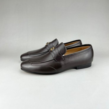구찌 남성 이니셜 브라운 로퍼 - Gucci Mens Brown Loafer 