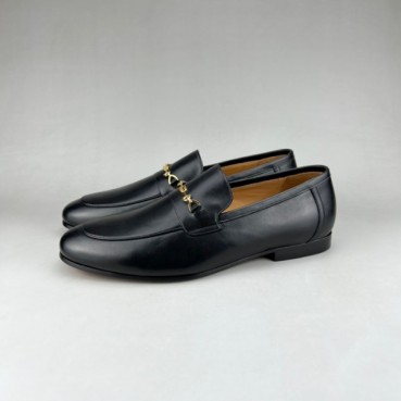 구찌 남성 이니셜 블랙 로퍼 - Gucci Mens Black Loafer 