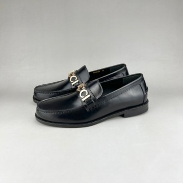 구찌 남성 이니셜 블랙 로퍼 - Gucci Mens Black Loafer 
