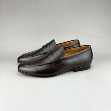 루이비통 남성 히든 브라운 로퍼 - Louis vuitton Mens Brown Loafer 