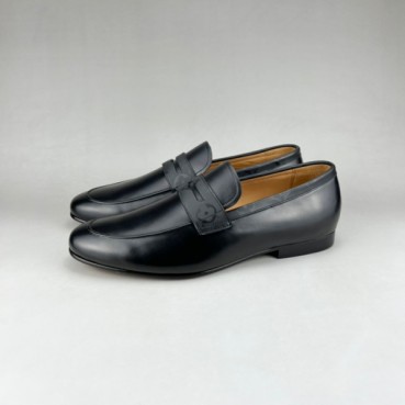루이비통 남성 히든 블랙 로퍼 - Louis vuitton Mens Black Loafer 
