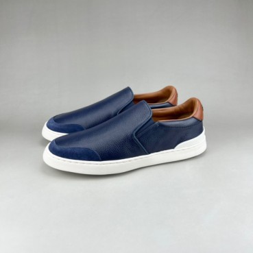 에르메네질도 제냐 남성 네이비 로퍼 - Ermenegildo Zegna Mens Navy Loafer 