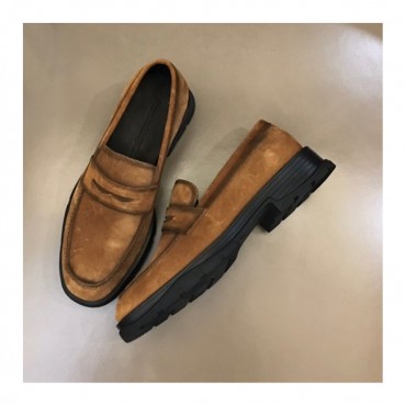 알렉산더맥퀸 남성 히든 카멜 로퍼 - Mens Camel Loafer 