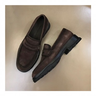 알렉산더맥퀸 남성 히든 브라운 로퍼 - Mens Brown Loafer 
