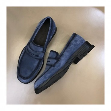 알렉산더맥퀸 남성 히든 네이비 로퍼 - Mens Navy Loafer 