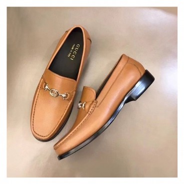 구찌 남성 비지니스 카멜 로퍼 - Mens Camel Loafer 