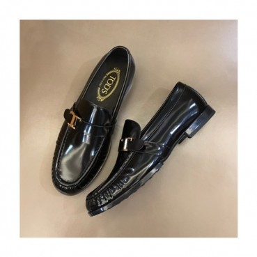 토즈 남성 블랙 스트랩 로퍼 - Mens Black Loafer 