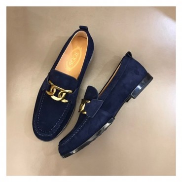 토즈 남성 모던 네이비 로퍼 - Mens Navy Loafer 