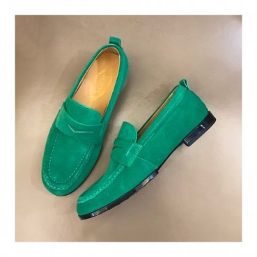 토즈 남성 모던 그린 로퍼 - Mens Green Loafer 