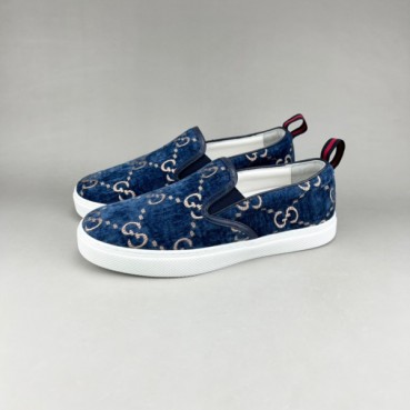 구찌 남성 모던 네이비 로퍼 - Mens Navy Loafer 