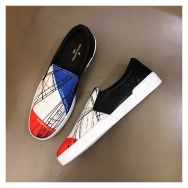 루이비통 남성 모노그램 블랙 로퍼 - Mens Black Loafer 
