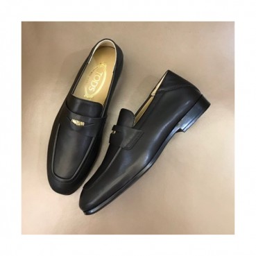 토즈 남성 모던 블랙 로퍼 - Mens Black Loafer 