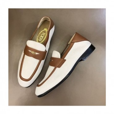 토즈 남성 모던 화이트 로퍼 - Mens White Loafer 