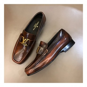 루이비통 남성 클래식 브라운 로퍼 - Mens Brown Loafer 