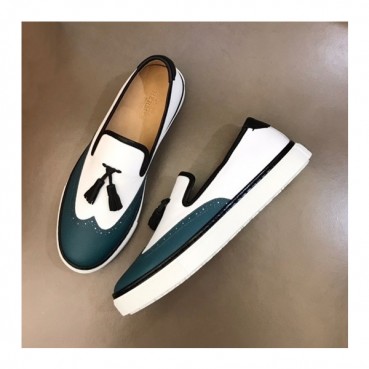 에르메스 남성 테슬 블루 로퍼 - Mens Blue Loafer 