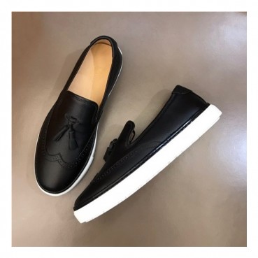 에르메스 남성 테슬 블랙 로퍼 - Mens Black Loafer 