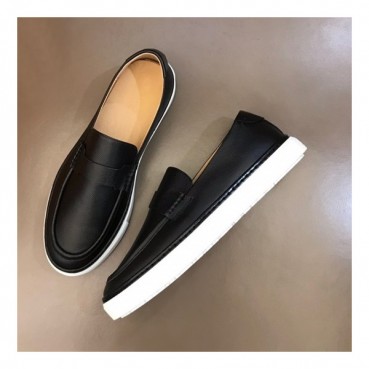 에르메스 남성 모던 블랙 로퍼 - Mens Black Loafer 