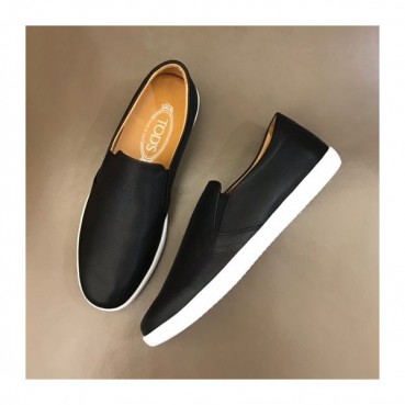 토즈 남성 모던 블랙 로퍼 - Mens Black Loafer 