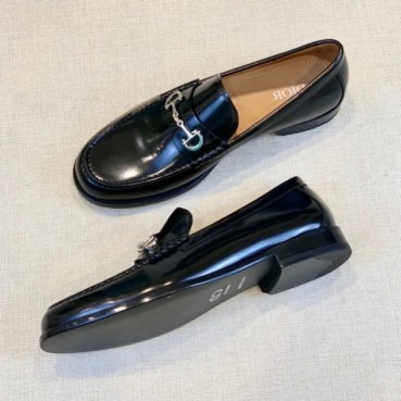 디올 남성 모던 블랙 로퍼 - Mens Black Loafer 