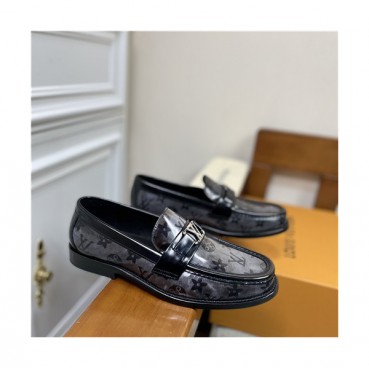 Louis Vuitton 2021 Men's Leather Loafer,LOUS2227 - 루이비통 2021 남성용 레더 로퍼,Size(240