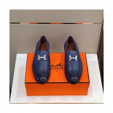 Hermes 2021 Men's Leather Loafer,HERS0533 - 에르메스 2021 남성용 레더 로퍼,Size(240