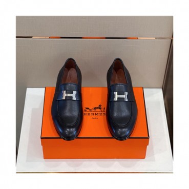 Hermes 2021 Men's Leather Loafer,HERS0532 - 에르메스 2021 남성용 레더 로퍼,Size(240