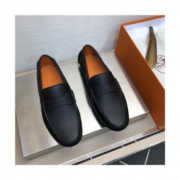 Hermes 2021 Men's Leather Loafer,HERS0526 - 에르메스 2021 남성용 레더 로퍼,Size(240