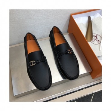 Hermes 2021 Men's Leather Loafer,HERS0524 - 에르메스 2021 남성용 레더 로퍼,Size(240