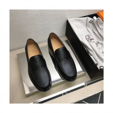 Hermes 2021 Men's Leather Loafer,HERS0523 - 에르메스 2021 남성용 레더 로퍼,Size(240