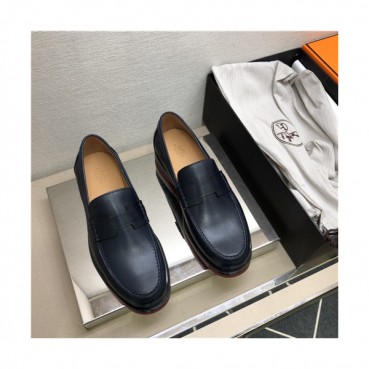 Hermes 2021 Men's Leather Loafer,HERS0522 - 에르메스 2021 남성용 레더 로퍼,Size(240