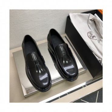 Hermes 2021 Men's Leather Loafer,HERS0521 - 에르메스 2021 남성용 레더 로퍼,Size(240