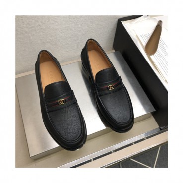 Gucci 2021 Men's Leather Loafer,GUCS1615 - 구찌 2021 남성용 레더 로퍼,Size(240