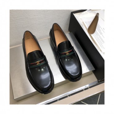 Gucci 2021 Men's Leather Loafer,GUCS1614 - 구찌 2021 남성용 레더 로퍼,Size(240