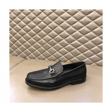 Salvatore Ferragamo 2021 Men's Leather Loafer,FGMS0591 - 페라가모 2021 남성용 레더 로퍼,Size(240