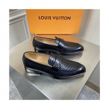 Louis Vuitton 2021 Men's Leather Loafer,LOUS2214 - 루이비통 2021 남성용 레더 로퍼,Size(240