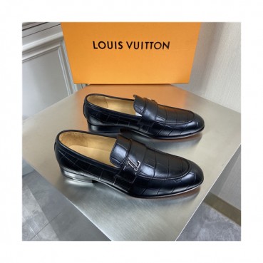 Louis Vuitton 2021 Men's Leather Loafer,LOUS2213 - 루이비통 2021 남성용 레더 로퍼,Size(240