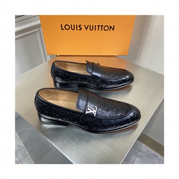 Louis Vuitton 2021 Men's Leather Loafer,LOUS2209 - 루이비통 2021 남성용 레더 로퍼,Size(240