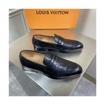Louis Vuitton 2021 Men's Leather Loafer,LOUS2208 - 루이비통 2021 남성용 레더 로퍼,Size(240