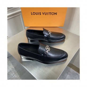 Louis Vuitton 2021 Men's Leather Loafer,LOUS2206 - 루이비통 2021 남성용 레더 로퍼,Size(240