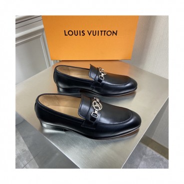Louis Vuitton 2021 Men's Leather Loafer,LOUS2205 - 루이비통 2021 남성용 레더 로퍼,Size(240