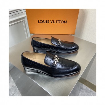 Louis Vuitton 2021 Men's Leather Loafer,LOUS2203 - 루이비통 2021 남성용 레더 로퍼,Size(240